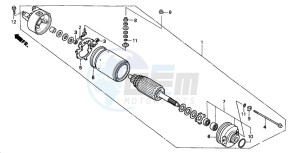 TRX450ES drawing STARTING MOTOR