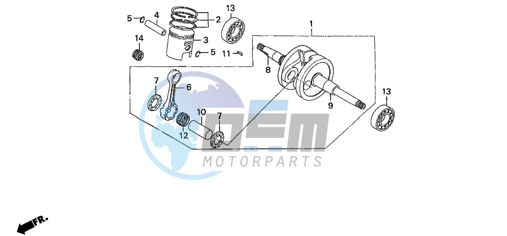 CRANKSHAFT/PISTON