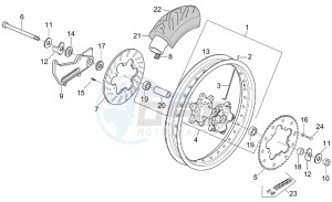 RX 50 drawing Rear Wheel