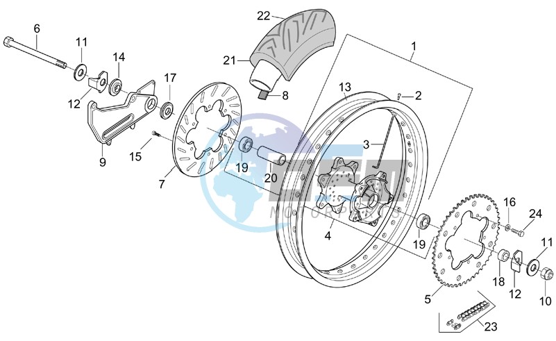 Rear Wheel