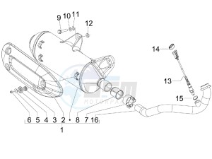 MP3 300 ie lt MP3 300 ie lt Sport drawing Silencer