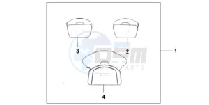 GL18009 Australia - (U) drawing DELUXE INNER BAG