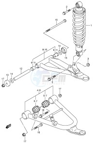 LT-A700X (E17) drawing FRONT SUSPENSION ARM