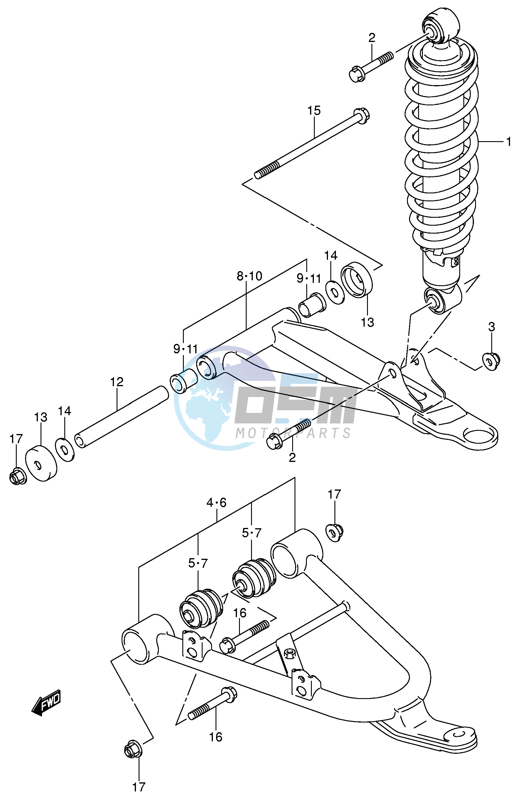 FRONT SUSPENSION ARM