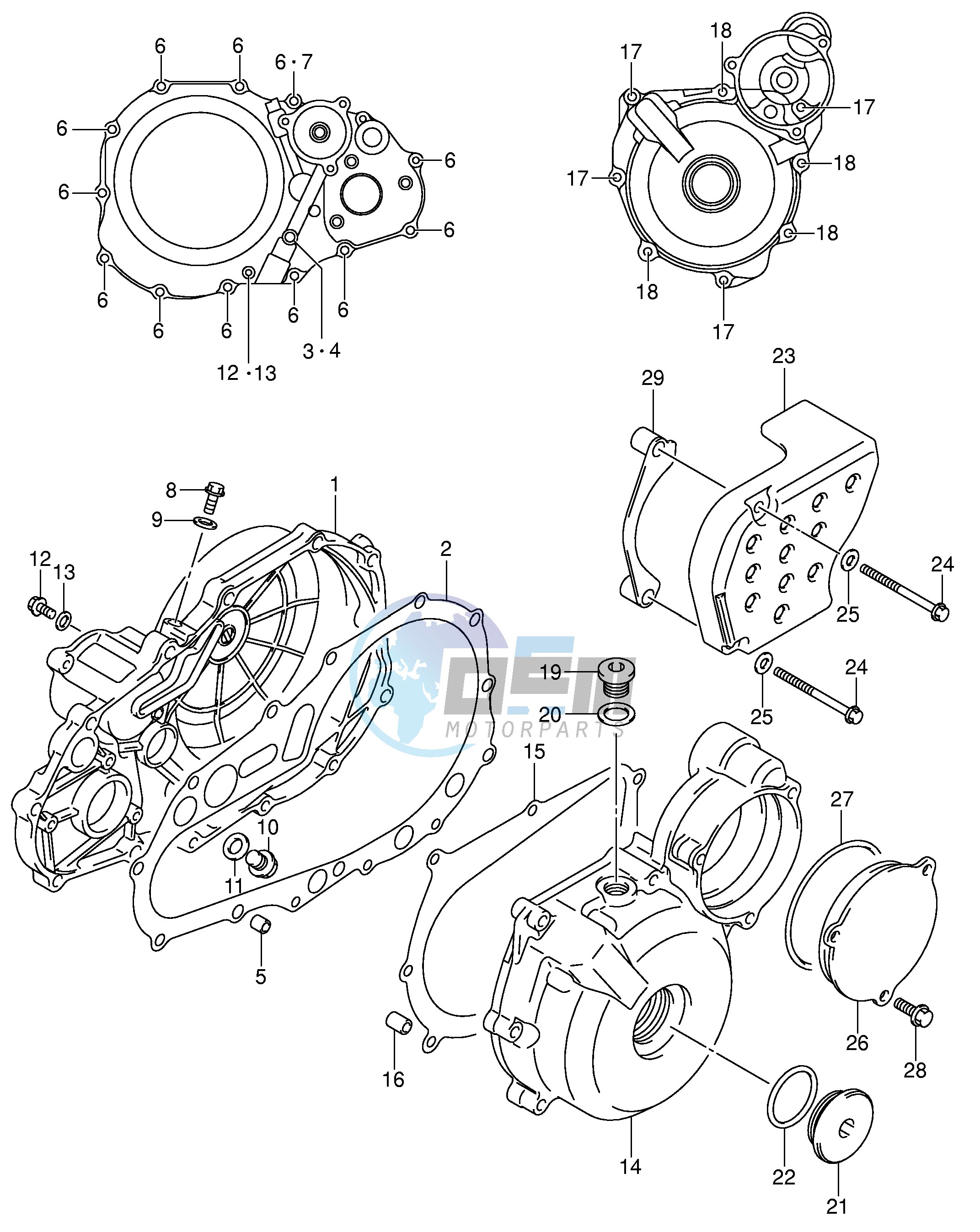 CRANKCASE COVER