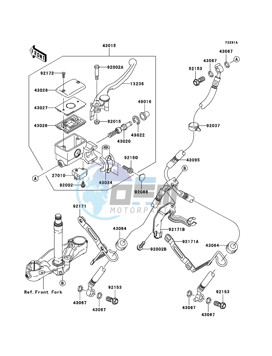 Front Master Cylinder