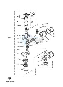 25BMHS drawing CRANKSHAFT--PISTON