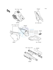 KX 80 R T [KX80] (R2-T3 BIG WHEEL) [KX 80 BIG WHEEL] drawing LABEL-- KX80-R2_T2- -