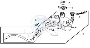 JET EURO X 50 drawing OIL TANK