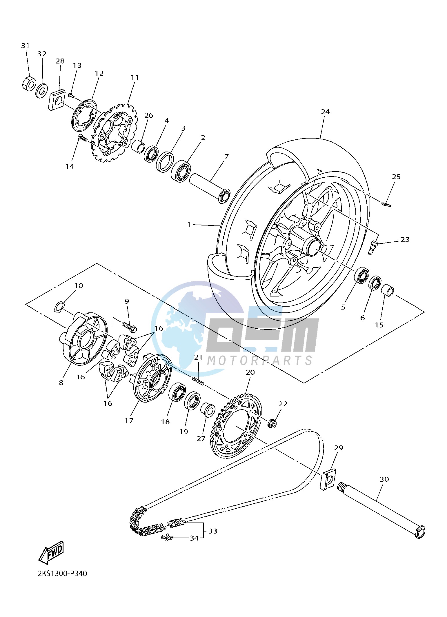 REAR WHEEL