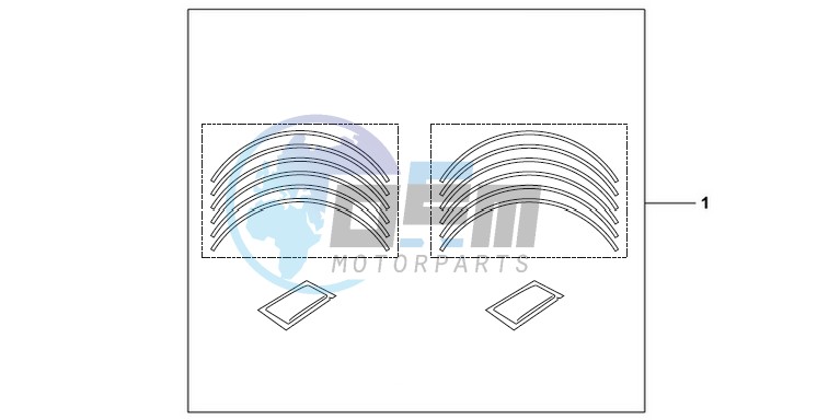 WHEEL STICKER SET