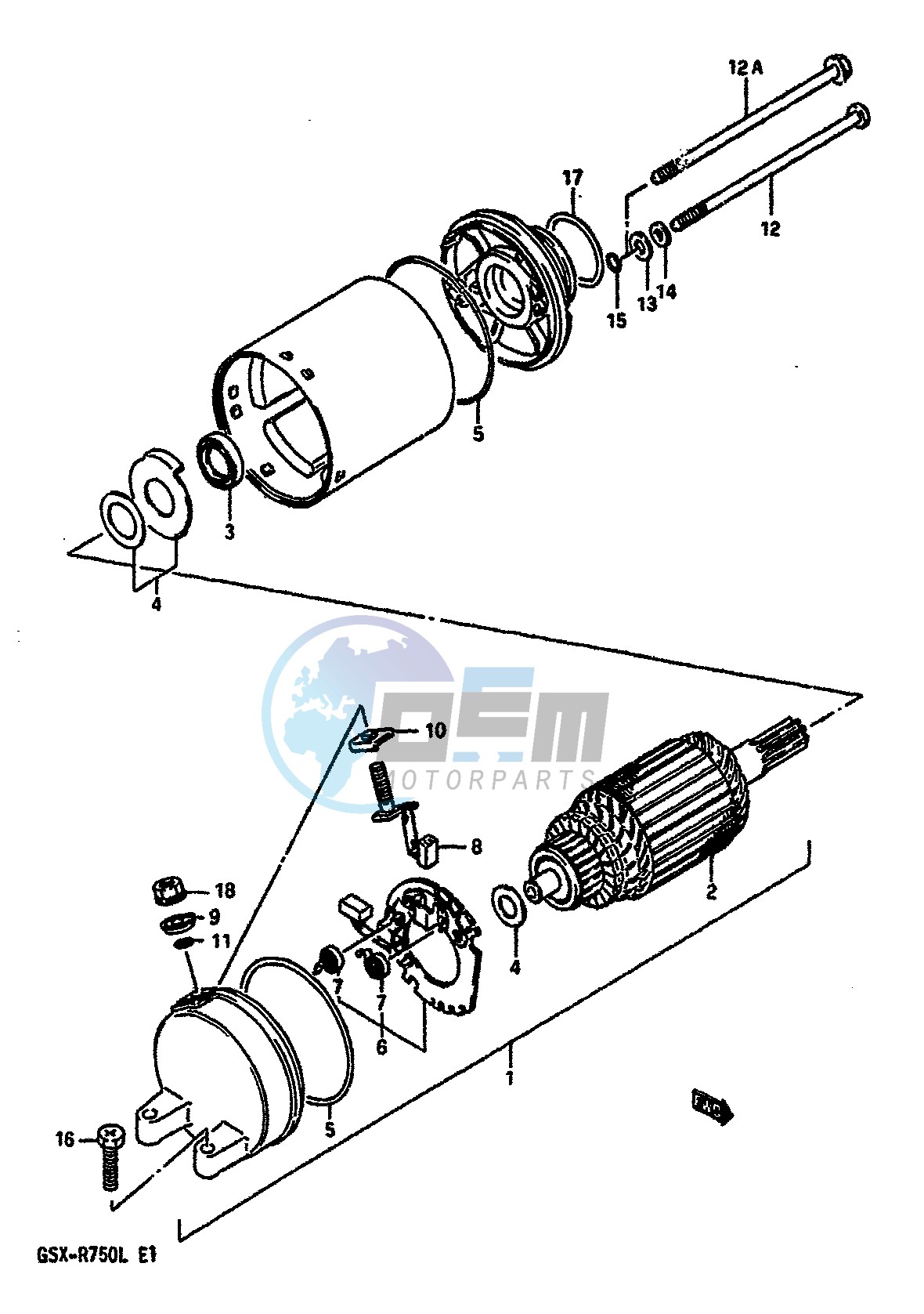 STARTING MOTOR