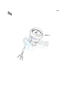 KVF360 4x4 KVF360ACF EU GB drawing Meter(s)