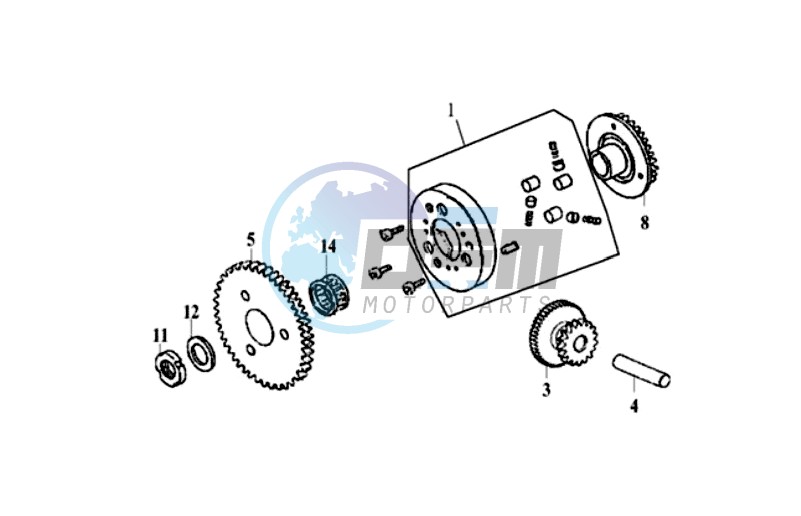 START  CLUTCH OUTER ASSY