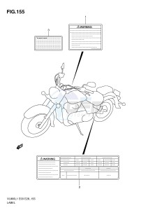 VL800 (E3-E28) VOLUSIA drawing LABEL (VL800L1 E3)