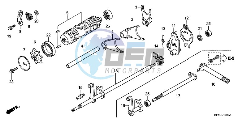 GEARSHIFT FORK