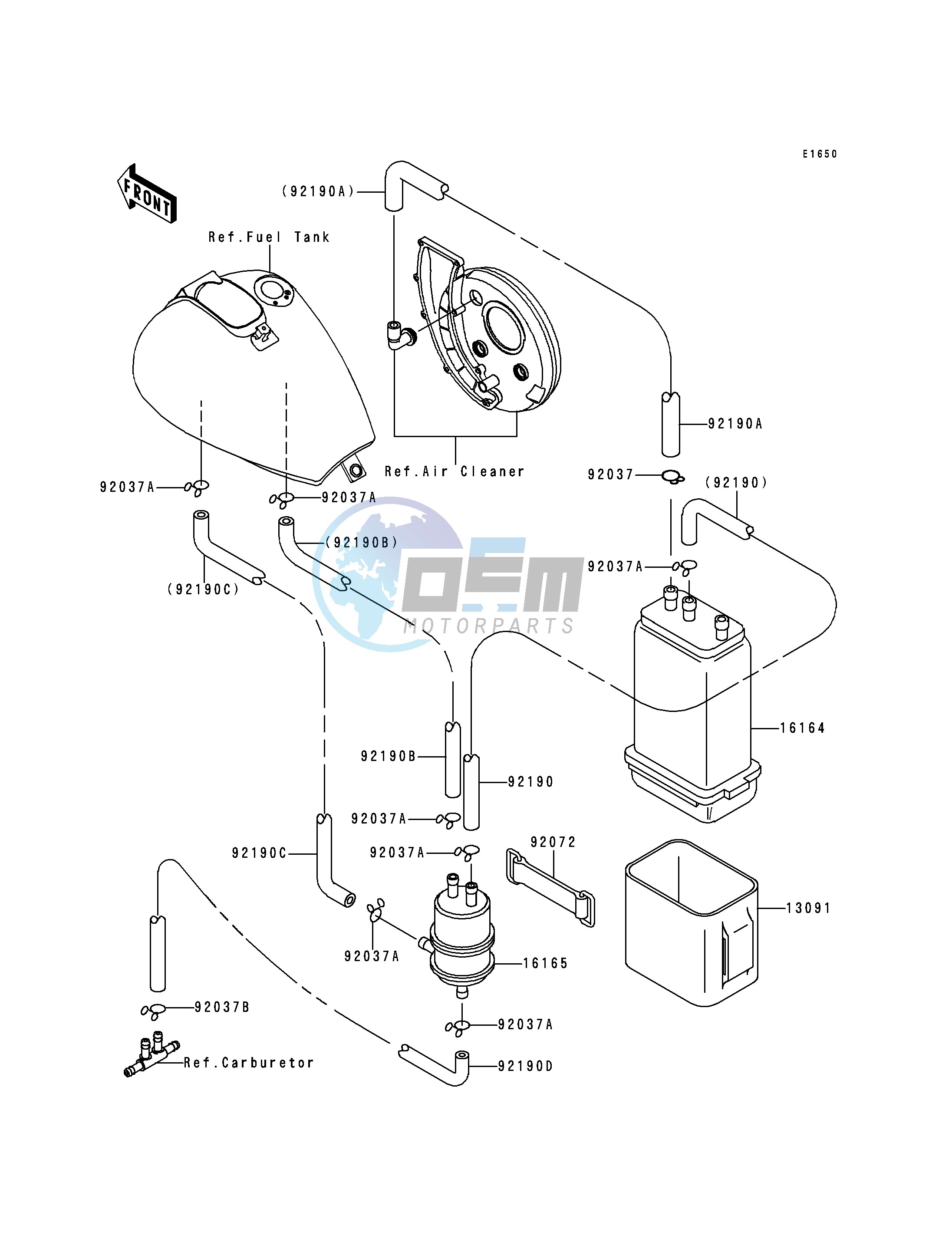 FUEL EVAPORATIVE SYSTEM