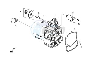 JOYMAX Z 125 (LW12W1-EU) (L9-M0) drawing R. CRANK CASE