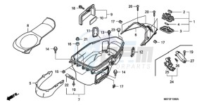 FJS400D9 ED / 2ED drawing LUGGAGE BOX