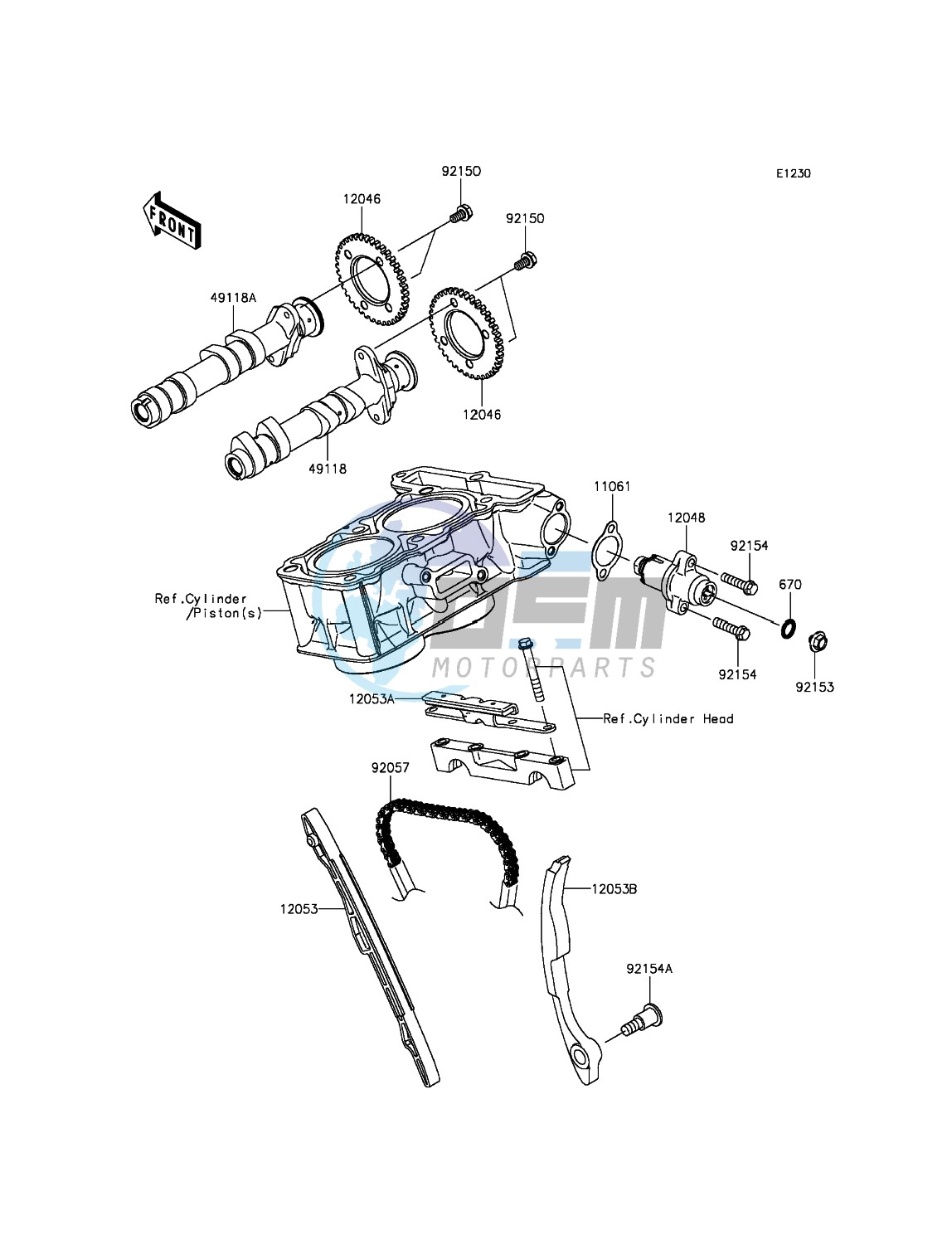 Camshaft(s)/Tensioner