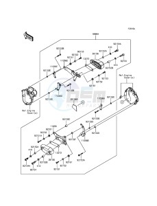 NINJA_ZX-6R ZX636EEF FR GB XX (EU ME A(FRICA) drawing Accessory(Engine Guard)