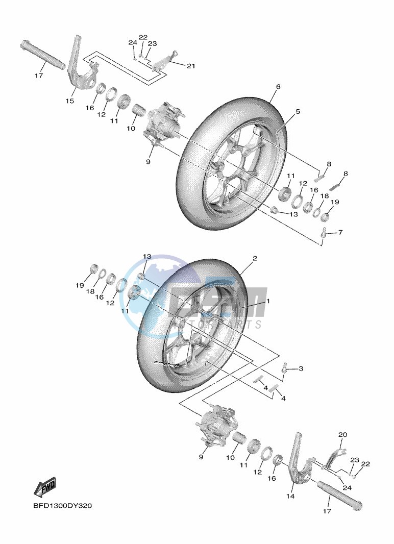 FRONT WHEEL