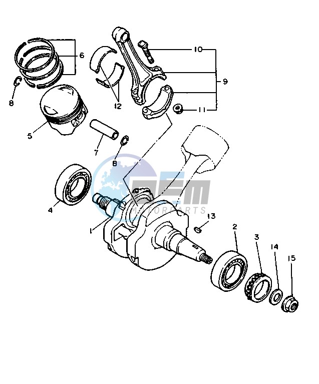 CRANKSHAFT PISTON