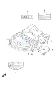 DF 70A drawing Ring Gear Cover