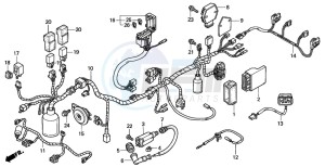 NSS250 JAZZ drawing WIRE HARNESS (NSS2501)