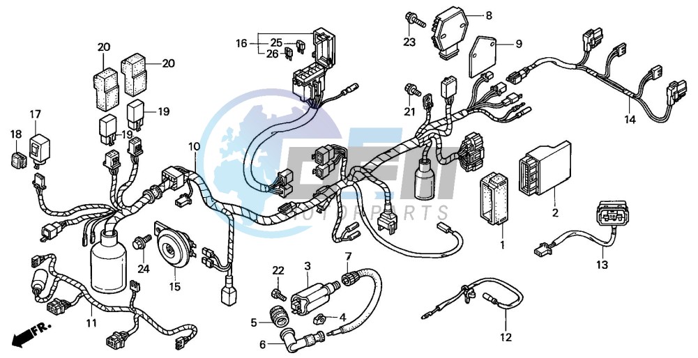 WIRE HARNESS (NSS2501)