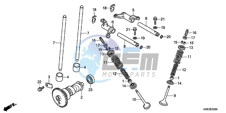 CAMSHAFT/ VALVE