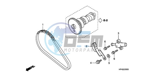 CAM CHAIN/TENSIONER