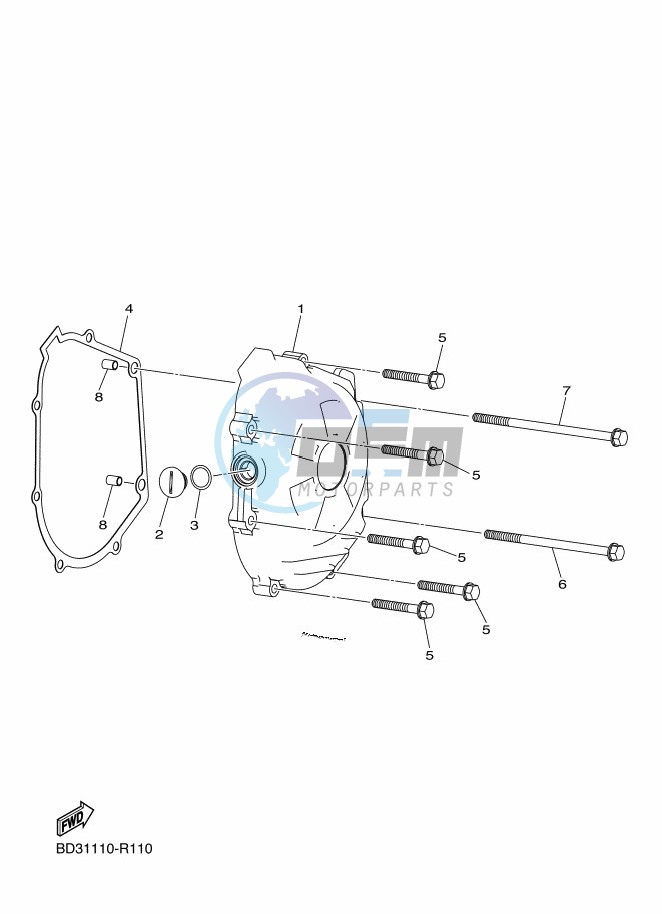 CRANKCASE COVER 1