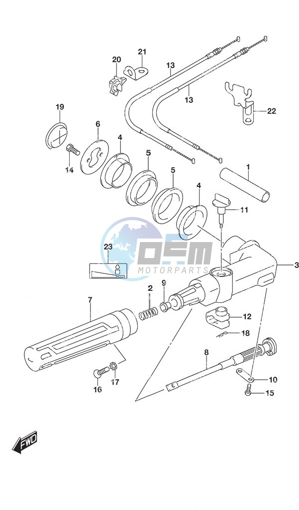 Tiller Handle