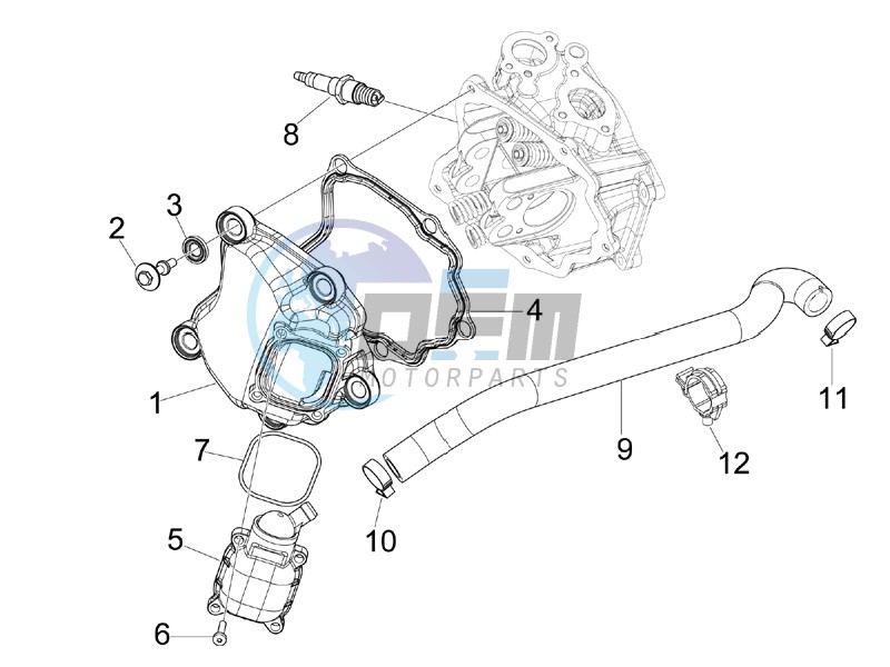 Cylinder head cover