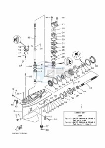 E60HMHDX drawing LOWER-CASING-x-DRIVE-1