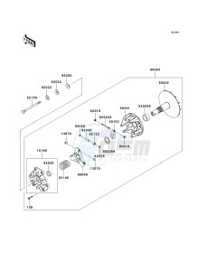 KAF 620 R [MULE 4010 TRANS4X4] (R9F-RAFA) RAFA drawing DRIVE CONVERTER