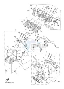 XJR1300C XJR 1300 (2PN4) drawing INTAKE 2