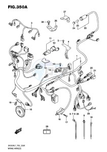 UH200 ABS BURGMAN EU drawing WIRING HARNESS