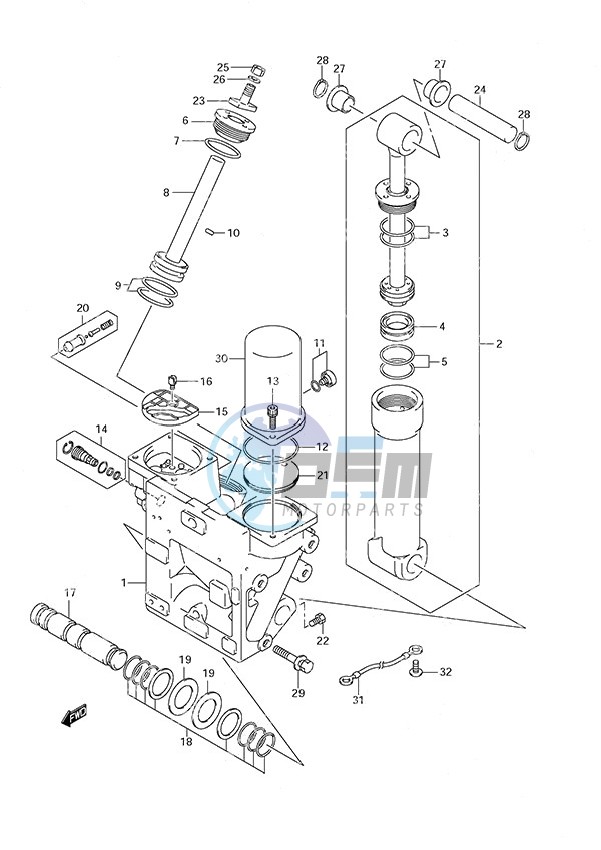 Trim Cylinder