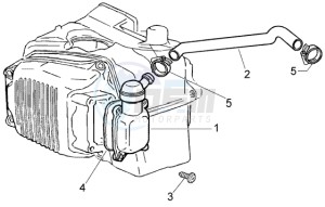 LX 150 USA drawing Oil drain valve