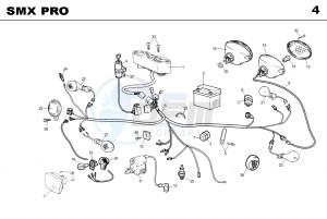 SMX PRO 50 drawing ELECTRICS