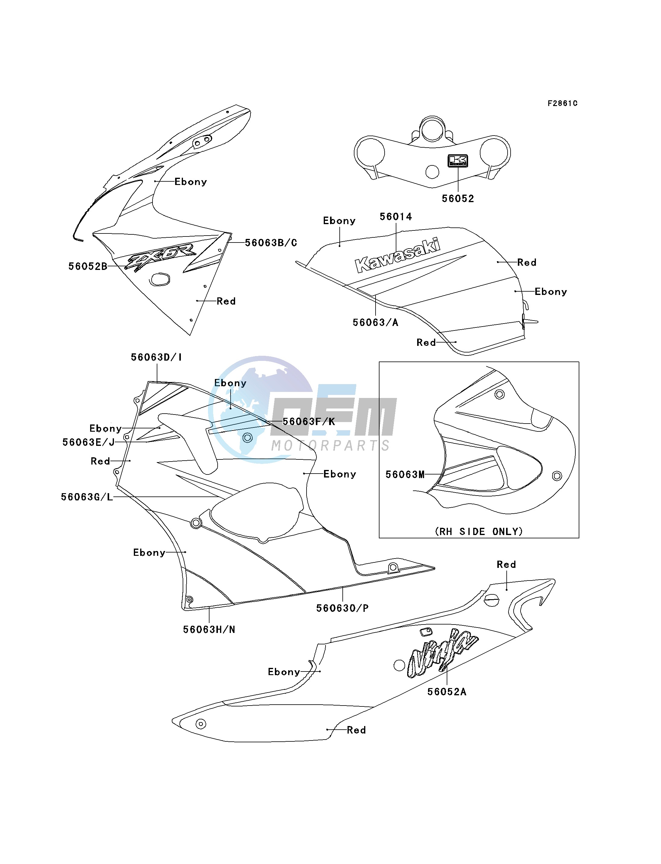 DECALS-- RED_EBONY- --- CN- --- ZX600-J1- -