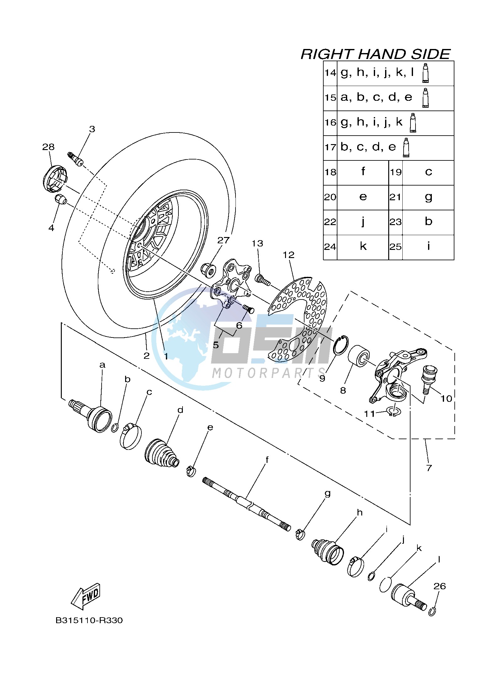 FRONT WHEEL 2