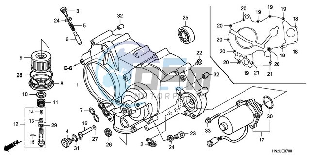 FRONT CRANKCASE COVER