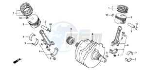 NT650V drawing CRANKSHAFT/PISTON