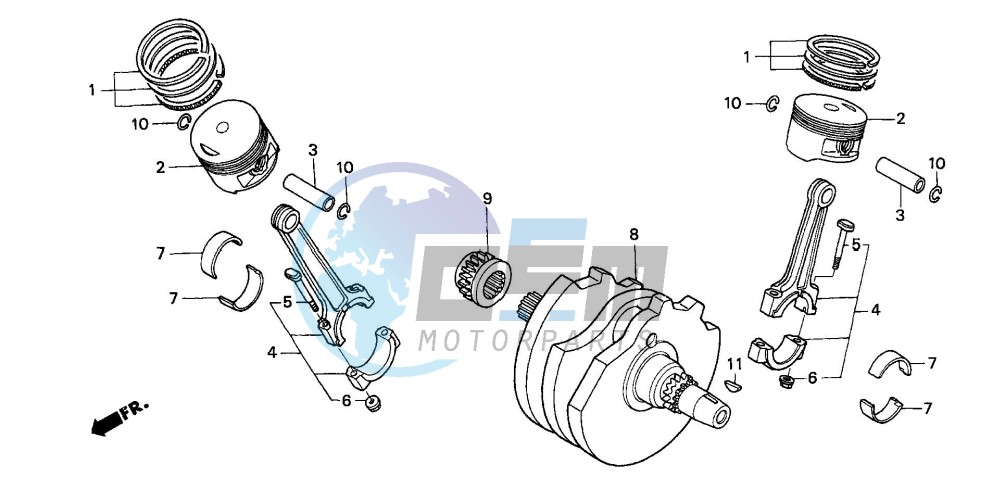 CRANKSHAFT/PISTON