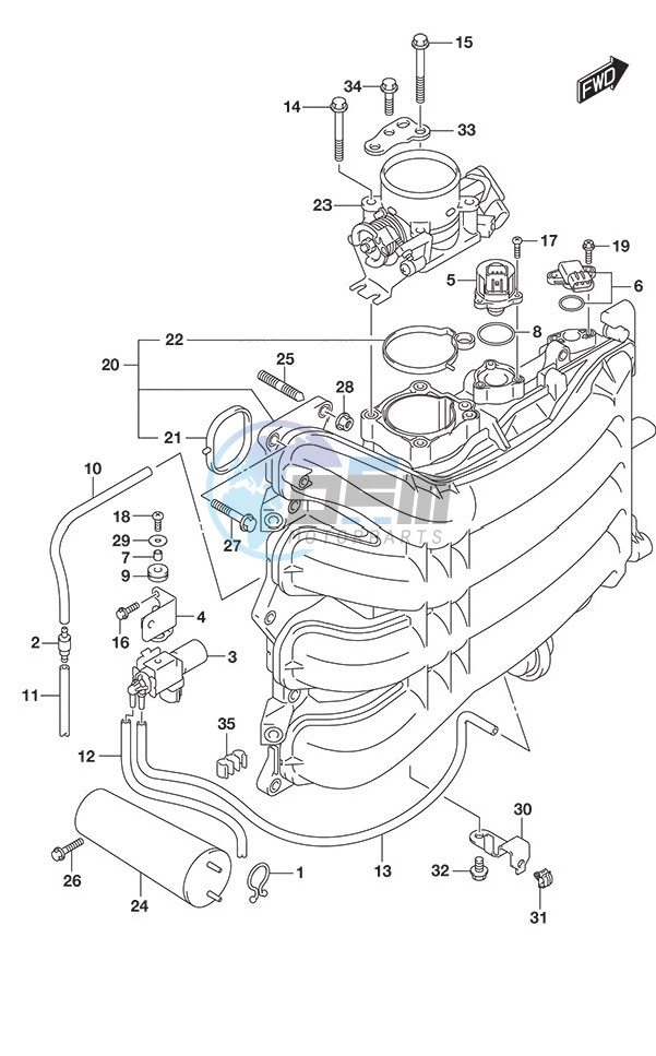 Intake Manifold/Throttle Body