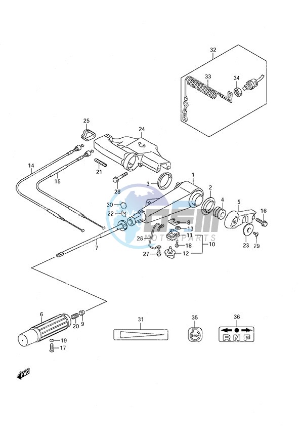 Tiller Handle