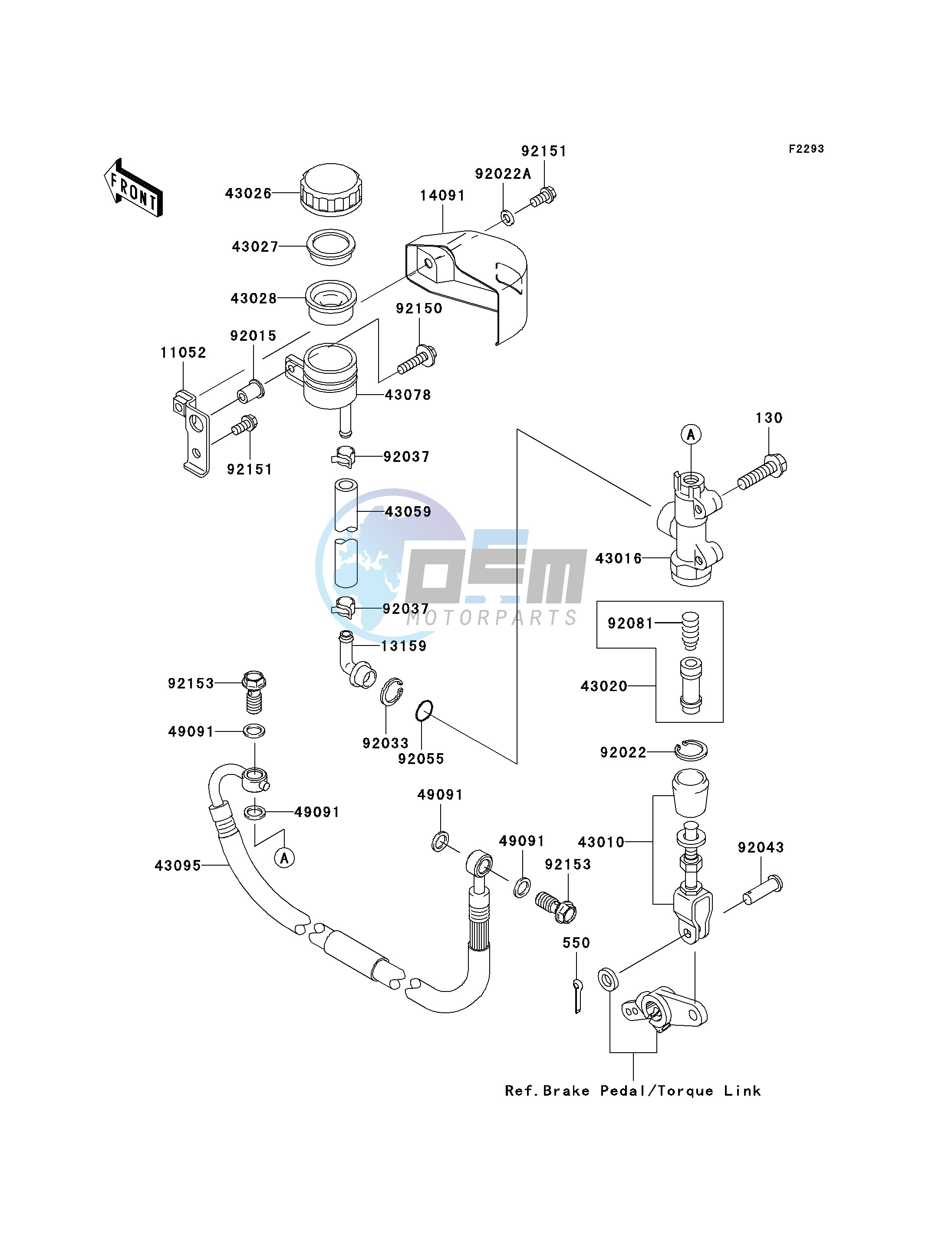 REAR MASTER CYLINDER